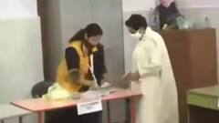 UP Election 2022: चौथे चरण की वोटिंग, वोट डालने पहुंची BSP सुप्रीमो मायावती