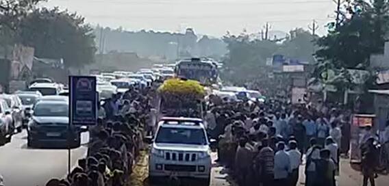 Mekapati Goutham Reddy Final Journey: నెల్లూరు నుంచి ఉదయగిరి వరకూ మేకపాటి గౌతంరెడ్డి అంతిమయాత్ర