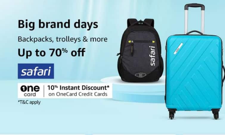 Safari Trolley Bag Online Best Brand Hardsided Check-in Luggage Travel Trolley Set Of 3 Trolley Bag Deal On Amazon पूरे घर के लिये खरीद लीजिये Safari Trolley Bag, एमेजॉन पर मिल रहा है फ्लैट 72% का डिस्काउंट