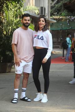 Virat Kohli And Anushka Sharma Strike The Perfect Pose Post Ad Shoot - SEE PICS