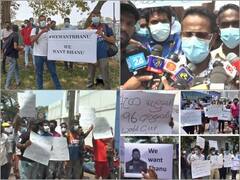 IND vs SL: इस खिलाड़ी को श्रीलंकाई टीम में नहीं मिली जगह तो सड़क पर उतरे फैंस, बोर्ड ऑफिस के बाहर किया प्रदर्शन