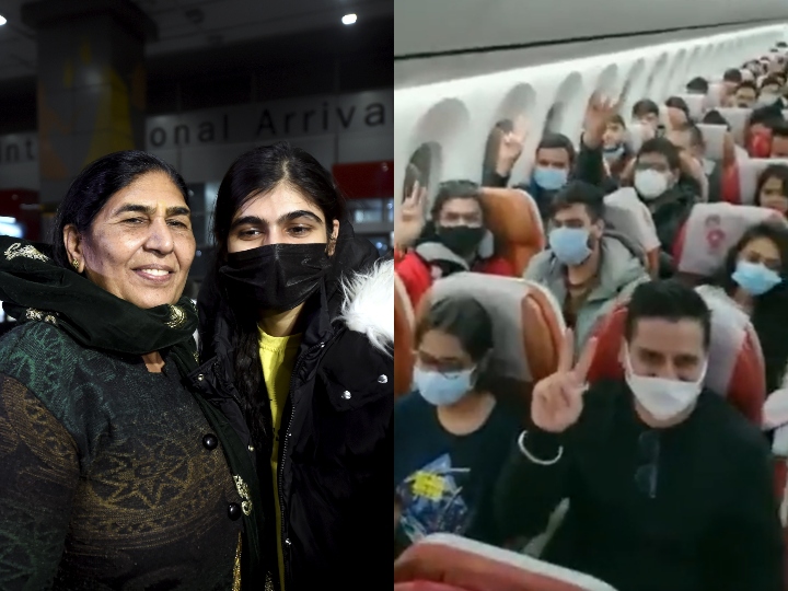Russia Ukraine Conflict: Air India Flight Carrying Around 242 Passengers From Ukraine Reaches Delhi | Russia Ukraine Conflict: यूक्रेन से 242 भारतीयों को लेकर दिल्ली पहुंचा विमान, यात्रियों ने यूं ...