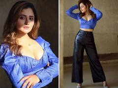 ਲੈਦਰ ਪੈਂਟ ਤੇ ਡੀਪ ਨੈੱਕ ਕ੍ਰੋਪ ਟੌਪ 'ਚ ਨਜ਼ਰ ਆਈ ਰਸ਼ਮੀ ਦੇਸਾਈ, ਵੇਖੋ ਸ਼ਾਨਦਾਰ ਤਸਵੀਰਾਂ