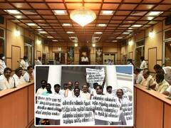 பெஸ்ட் புதுச்சேரி என்ற கருத்தளவிற்கு என்ன செய்துள்ளீர்கள் என கேள்வி எழுப்பிய திமுக, காங்கிரஸ் எம்எல்ஏக்கள்.. சட்டப்பேரவை கூட்டத்தில் இருந்து வெளிநடப்பு