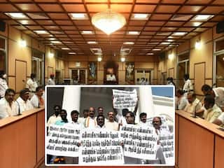 பெஸ்ட் புதுச்சேரி என்ற கருத்தளவிற்கு என்ன செய்துள்ளீர்கள் என கேள்வி எழுப்பிய திமுக, காங்கிரஸ் எம்எல்ஏக்கள்..  சட்டப்பேரவை கூட்டத்தில் இருந்து வெளிநடப்பு