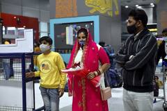 In PICS | Air India Brings First Batch Of Indian Nationals From Kyiv As Ukraine-Russia Conflict Heightens