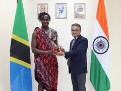 Indian High Commission In Tanzania Honours Internet Sensation Kili Paul- See Pics