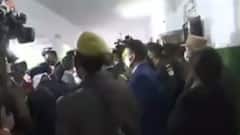 UP Elections 2022: BSP Chief Mayawati mobbed outside polling booth