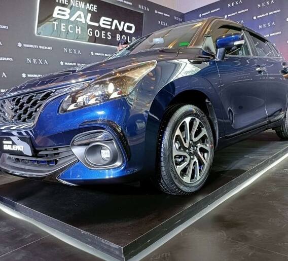 मारुतीची नवीन 'बलेनो फेसलिफ्ट' भारतात लॉन्च