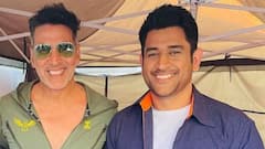 Dhoni-Akshay Advt. Shoot: 'খিলাড়ি'-র সঙ্গে শ্যুটিং 'ক্যাপ্টেন কুল'-এর, নতুন ইনিংস ধোনির?