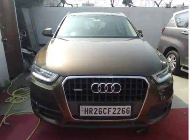 2014 AUDI Q3 2.0 TDI QUATTRO: ਕੀਮਤ - 12.95 ਲੱਖ, ਚਲਾਈ ਗਈ - 60000 ਕਿਲੋਮੀਟਰ, ਫਿਊਲ ਟਾਈਪ- ਡੀਜ਼ਲ, Owner- ਸੈਕੇਂਡ, ਰੰਗ - Brown, ਟ੍ਰਾਂਸਮਿਸ਼ਨ - ਆਟੋਮੈਟਿਕ, ਲੋਕੇਸ਼ਨ - ਗੁਰੂਗ੍ਰਾਮ
