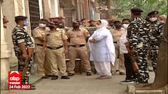Nawab Malik : नवाब मलिक यांना भेटण्याचा बहीण सईदा खान यांचा प्रयत्न, लिफ्टमध्ये 5 मिनिटं भेट
