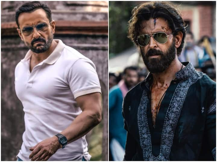 Vikram Vedha: Hrithik Roshan Shares Saif Ali Khan's First Look As Tough Cop 'Vikram' Vikram Vedha: Hrithik Roshan Shares Saif Ali Khan's First Look As Tough Cop 'Vikram'