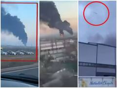 रूस ने किया यूक्रेन पर मिसाइल से हमला, एयरबेस को उड़ाया, देखें तबाही का मंजर, PICS