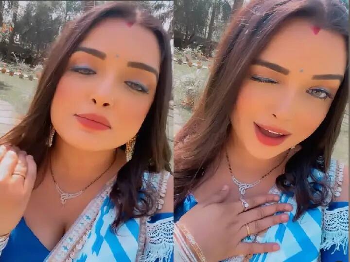 Bhojpuri Actress Amrapali Dubey latest video On Viral on Social Media 'आशिक' के लिए आखिर ये किसे धमकी दे रही हैं आम्रपाली दुबे? वीडियो देख आप भी रह जाएंगे दंग !