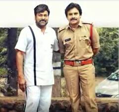 Bheemla Nayak & God Father meet: Cop ని కలిసిన Khaidi.. ఖైదీని పలకరించిన పోలీస్ | Pawan | ABP Desam