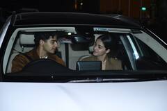 Ananya Panday-Ishaan Khatter Attend Gangubai Kathiawadi's Special Screening Together- See Pics