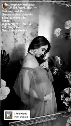 मैटरनिटी शूट करवाती नजर आईं कुमकुम भाग्य फेम पूजा बनर्जी, बेबी बंप को किया फ्लॉन्ट