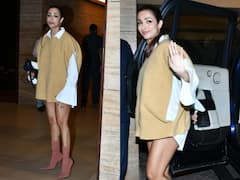 Malaika Arora Looks ‘Oh So Glam’ In An Oversized Outfit- See Pics
