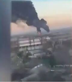 Ukraine Russia War: રશિયાએ યુક્રેન પર મિસાઈલથી હુમલો કરીને એરબેઝ ઉડાવી દીધો, જુઓ તબાહીની તસવીરો