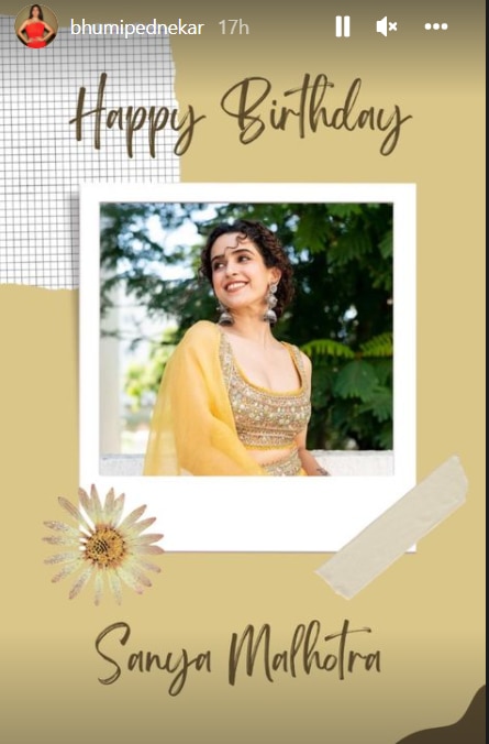 Sanya Malhotra Steps Into Her 30's 'With A Heart Full Of Love' As Celebs Pour In Wishes