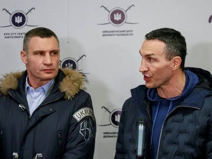 ukrainian boxers vitali klitschko and wladimir klitschko to fight against russia Russia Ukraine conflicts : रशियाविरुद्ध रणांगणात उतरणार युक्रेनचे दोन माजी बॉक्सिंग चॅम्पियन्स
