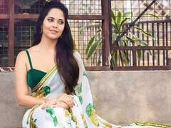 புஷ்பா பட வில்லியா இது..? அனஸ்யா பரத்வாஜ் ஸ்பெஷல் கலெக்‌ஷன்ஸ்...!