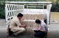 ભાવનગરઃ ભાજપના નેતાના ઘરેથી સવા પાંચ લાખ રૂપિયાનો વિદેશી દારૂનો જથ્થો ઝડપાયો