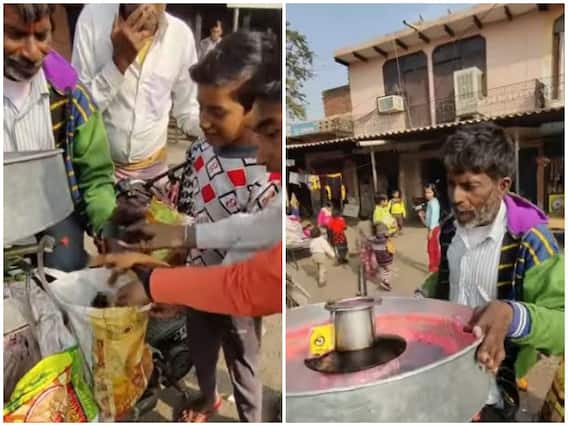कॉटन कैंडी के बदले स्ट्रीट वेंडर ने लिए बाल, वीडियो हुआ वायरल कॉटन कैंडी के बदले स्ट्रीट वेंडर ने लिए बाल, वीडियो हुआ वायरल