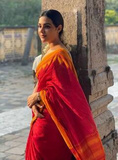 Samyuktha Menon pics: அரபு நாடே அசந்து நிற்கும் அழகி....சார்மினார் அருகே சம்யுக்தா மேனன்..!