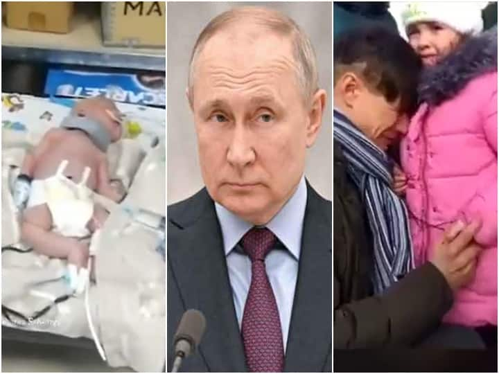 Russia Ukraine War Newborns At Ukraine Hospital Moved Into Bomb Shelter As Russia Rains Missiles- Watch Video Russia Ukraine War: బాంబుల మధ్య బుజ్జాయిలు- పాపం పసివాళ్లు పుతిన్! వీళ్లను ఏడిపించే హక్కు మీకెవరిచ్చారు?