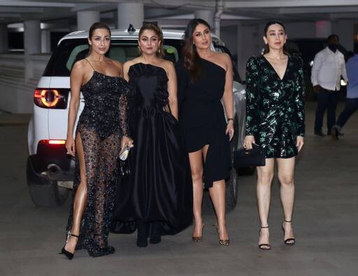 The stylish gang of BFFs Malaika Arora, Kareena Kapoor, Karisma Kapoor and Amrita Arora, absolutely slayed with their outstanding looks.