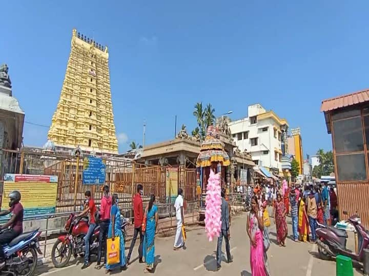 A 108-foot-tall statue of Hanuman erected at a cost of Rs 100 crore on Rameswaram beach ராமேஸ்வரம் கடற்கரையில் 100 கோடியில் அமைக்கப்படும் 108 அடி உயர அனுமன் சிலை