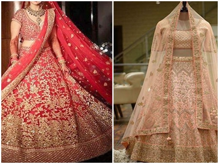 Lehenga Designs for Plus size Brides: प्लस साइज दुल्हनों के लिए 20 लहंगा  स्टाइलिंग टिप्स | Lehenga Styling Tips For Plus size Brides