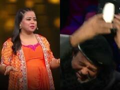 बीच शो में भारती सिंह ने कह दिया कुछ ऐसा खुद को पीटने लगे मिथुन चक्रवर्ती, देखें वीडियो