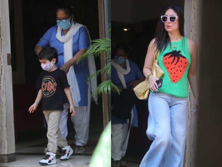 मॉमी बेबो (Bebo) रोजाना अपनी खूबसूरत तस्वीरों के साथ मीडिया के कैमरे में स्पॉट होती हैं और उन्हीं के साथ बेटे तैमूर (Taimur Ali khan) को भी मीडिया अपने कैमरा में कैद कर लेती है.