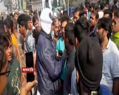 Bagmari News: বাগমারিতে ফের দুর্ঘটনা, ট্রাম লাইনে চাকা পিছলে বাইক উল্টে আহত ২