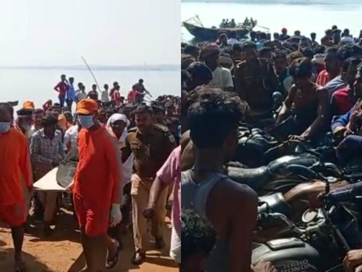 Jamtara Boat Accident rescue operation halted in Barakar river due woman dead body found ANN Jamtara Boat Accident: झारखंड के जामतारा में बराकर नदी में हादसा, 48 घंटे बाद 8 बाइक समेत एक शव बरामद
