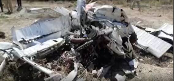 Tragic Helicopter Crash in Nalgonda District: హెలికాప్టర్ క్రాష్ అయి ఇద్దరు మృతి | ABP Desam