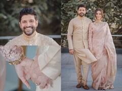 फरहान अख्तर ने पत्नी शिबानी दांडेकर के साथ ट्रेडिशनल आउटफिट में शेयर की खूबसूरत तस्वीरें, फैंस बोले- परफेक्ट कपल