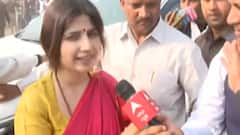 'जो लोग लाल-पीला हो रहे हैं उन्हें होने दीजिए': Dimple Yadav | UP Election