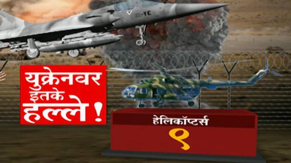 Russia Ukraine Crisis:युक्रेनवर इतके हल्ले, एवढ्या प्रमाणात नुकसान ABP Majha