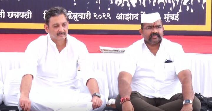 माथाडी कामगार नेते नरेंद्र पाटील यांनी घेतली संभाजीराजेंची भेट