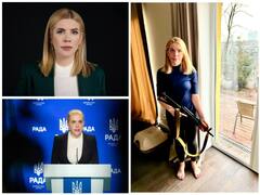 देश की रक्षा के लिए यूक्रेन की महिला सांसद ने उठाए हथियार, डटकर करेंगी रूस का सामना