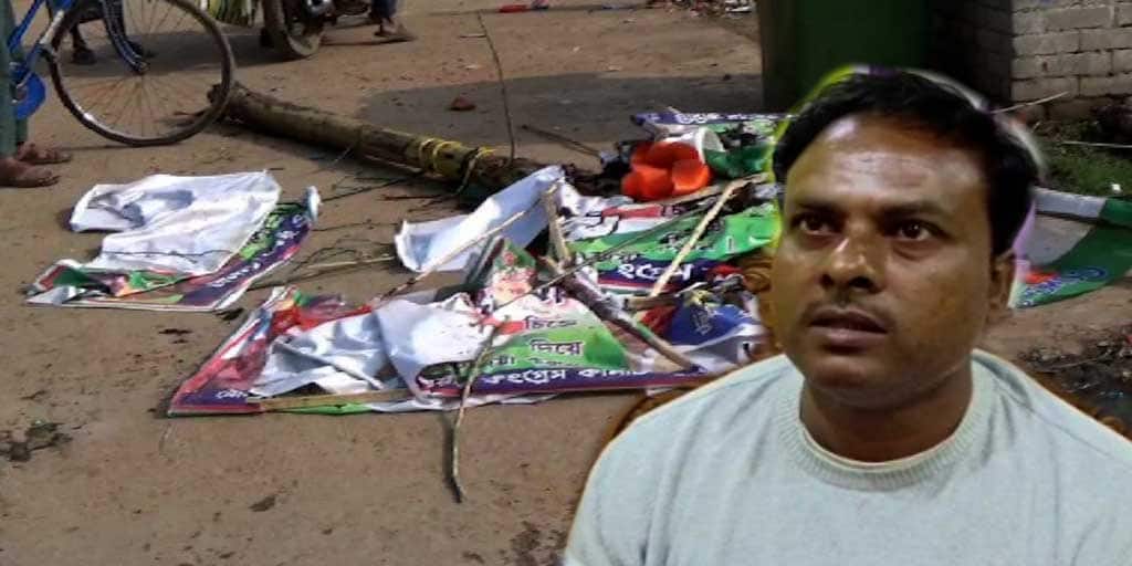 Murshidabad TMC candidate's husband allegedly faced attack before WB POlls 2022 Murshidabad News: মুর্শিদাবাদে তৃণমূল প্রার্থীর স্বামীকে লক্ষ্য করে বোমা, কাঠগডায় কংগ্রেস