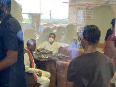 રાહુલ ગાંધીએ દ્વારકા ખાતે માણી ગુજરાતી ભોજનની મજા, જુઓ તસવીરો