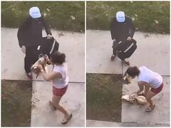 डिलीवरी लेते वक्त महिला से हुई चूक, कैमरे में कैद हुई दिल तोड़ देने वाली घटना 