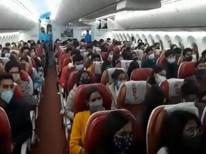 Russia Ukraine Crisis: 219 Indians Reach Mumbai Air India First Flight From Ukraine India Evacuation Plan Welcome Back, Says EAM As First Air India Flight With 219 Indians From Ukraine Lands In Mumbai