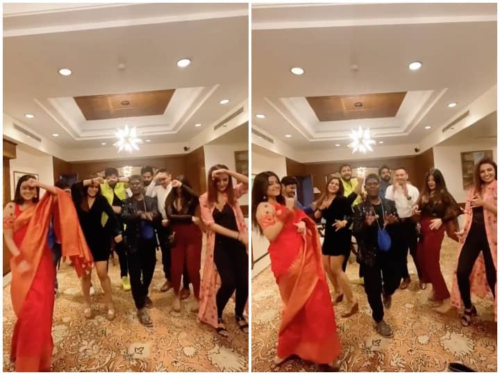 Bhuban Badyakar sang Kacha Badam song wonderful dance see viral video 'काचा बादाम' गाना गाने वाले भुबन बड्याकर ने अपने ही गाने पर किया ऐसा डांस, देखने वाले हो गए फैन