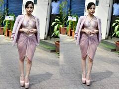 ट्रांसपेरेंट स्कर्ट पहन पब्लिक के बीच पहुंचीं उर्फी जावेद, लोग बोले 'इनका अलग ही रेड कारपेट चलता है'